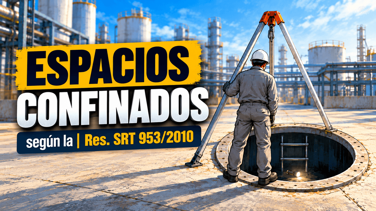 Curso Espacios Confinados según la Res. SRT 953/2010